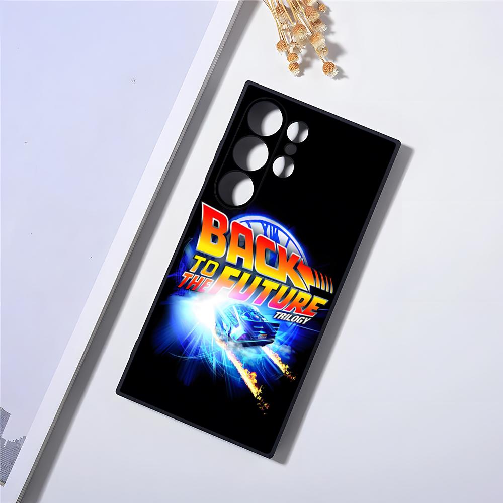 Back To The Future Phone Case For Samsung S24 Ultra S25 S23 Fe S22 S20 S21 Plus A16 A54 A34 A24 A53 A16 Cover