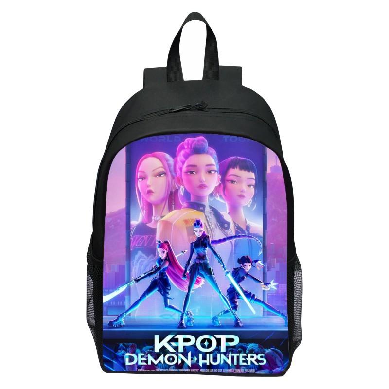 Huntrix Kpop Witch Hunt Large Capacity Backpack Mochila Computer Backpack Boys and Girls Sports Travel Bag Best Gift