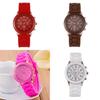 Silicone Jelly Watch For Adults Fashion Casual Quartz Watch With Color Options