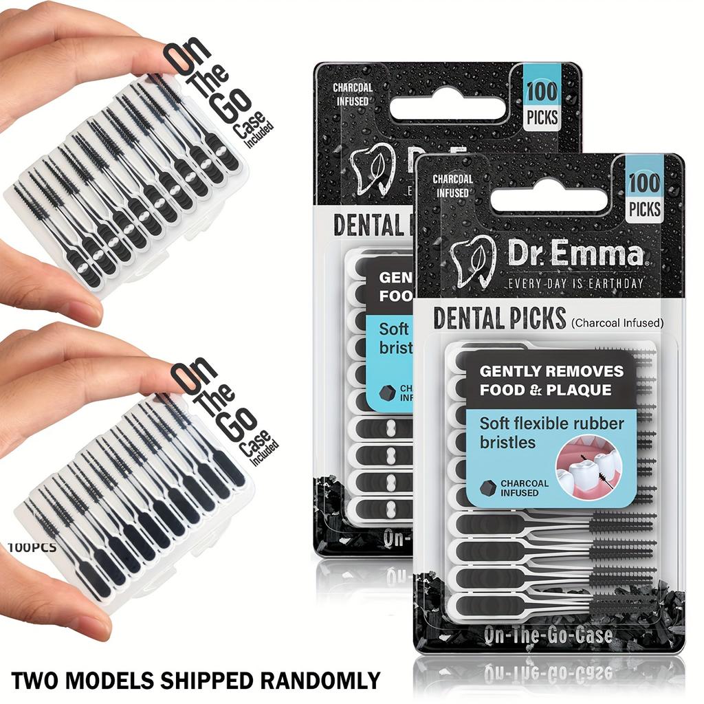 100 ks/balení Čistič mezizubních kartáčků, ortodontické ortodontické rovnátka Čisticí zubní kartáček Pro podrobné cestovní nezbytnosti čištění zubů