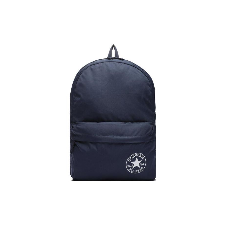 Converse Sports Casual Polyester Backpack Unisex Backpack Blue 10025962-A02 One Size