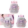 Zaino Scolastico per Bambini Cartoon Kuromi in Nylon Traspirante per Ragazze