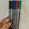 5Pcs Multicolor Gel Ink Pens Set Large Capacity Fast Drying Fine Point Pigment Liner for Writing Note Taking Office