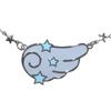 HURJABOYACC wing with stars necklace