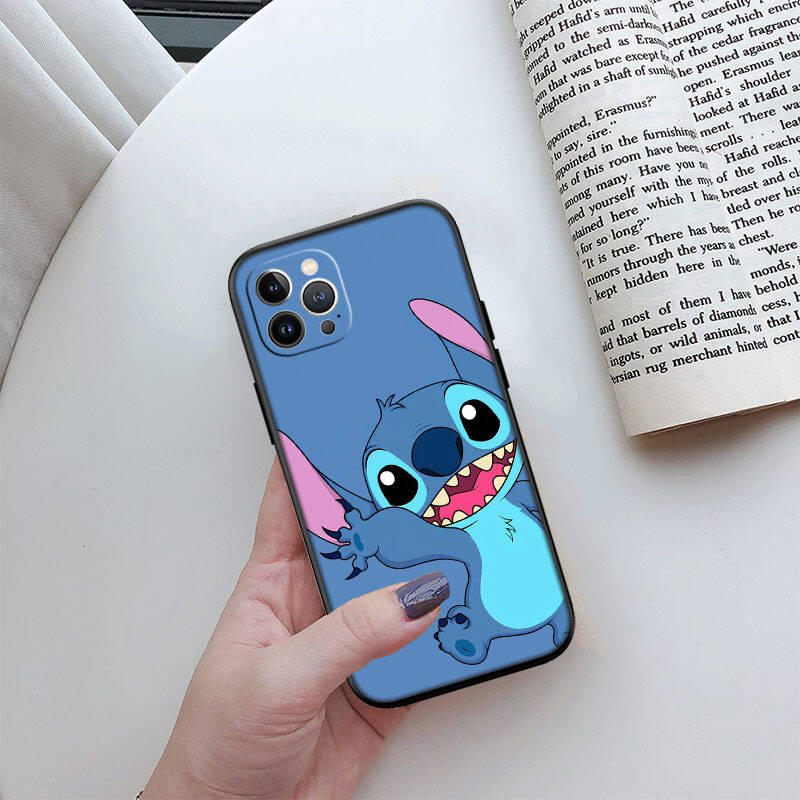 MH84 Lilo Stitch Phone Shell Case for iPhone 7 8 11 12 13 14 15 16 17 16E XS Pro Max XR X SE Air