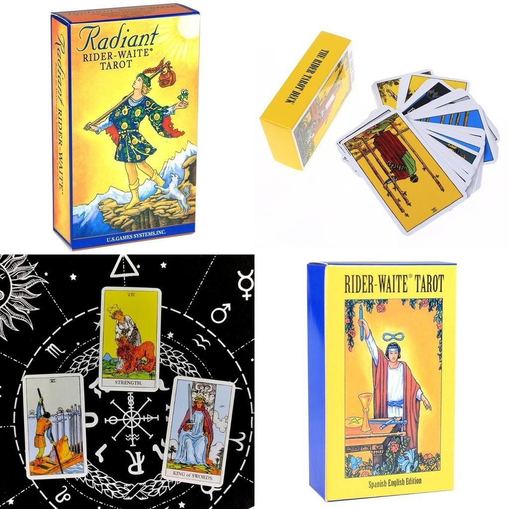 Stunning Rider Waite Smith Tarot Deck With Radiant Images And Full Scene Cards