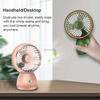 Portable Cooling USB Desktop Mini Fan 3 Speed Personal with 360 Rotation Adjustable Angle for Office Household Traveling