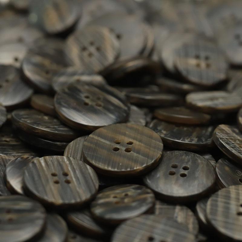 Four-Eye Cut Strip Resin Buttons Versatile Trench Coat Suit Accessories Big Clothes Jacket Buttons