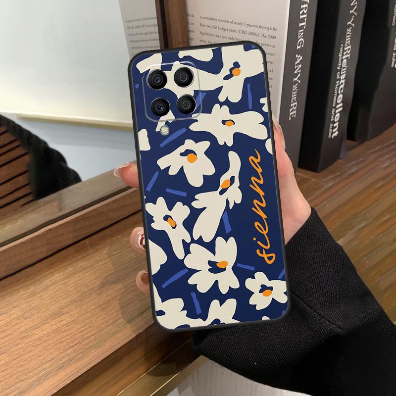 

Персонализированный Чехол с Цветочным Ретро Дизайном для Samsung Galaxy M12 M22 M32 M52 M13 M23 M33 M53 M20 M21 M31 M51 M14 M34 M54 M30s Samsung M21