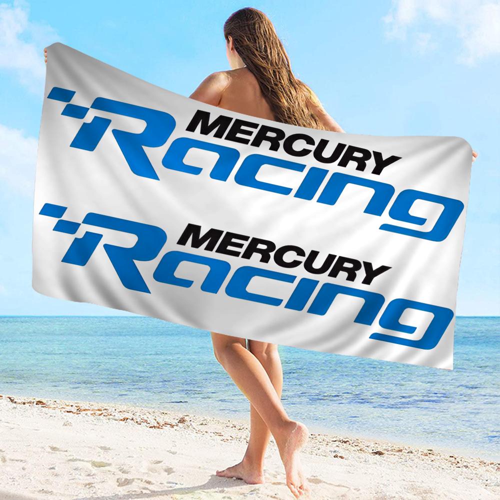M-Mercury Racing Handtuch Mikrofaser Strandhandtuch Saugfähig Schnelltrocknend Weich Yoga Schwimmen Resort Bergsteigen Handtuch