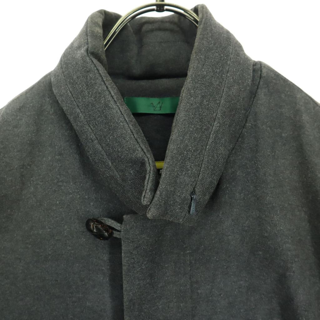 ohta Hooded, covered buttons coat L gray Men's Used