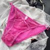 Ladies Spring Summer Sexy Mesh Lace Lace High Split Panties