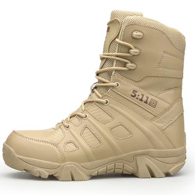 Men's Plus Size High Top Tactical Boots for Outdoor Military Enthusiasts, Sports Hiking, Delta Hiking, Military Boots