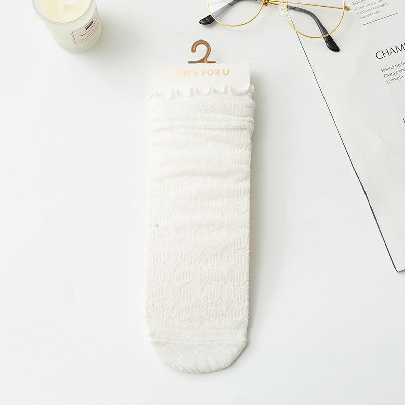 Girls Socks Summer Thin Breathable Mesh Baby Stockings College Wind Sweet Children'S Love Knee Socks