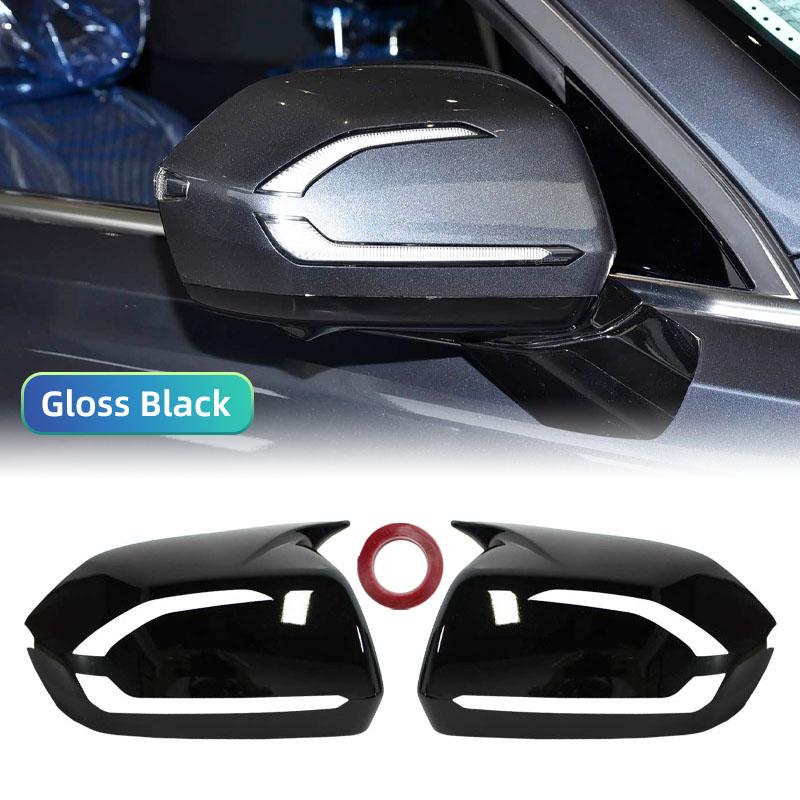 For Hyundai Palisade 2019-2025 Car Rearview Side Mirror Cover Wing Cap Exterior Door Rear View Mirror Cover Car Accessories
