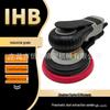 IHB Pneumatic Sander: 5" & 6" Dry Grinding & Polishing Machine with Vacuuming Capability for Car Putty and Industrial Use.