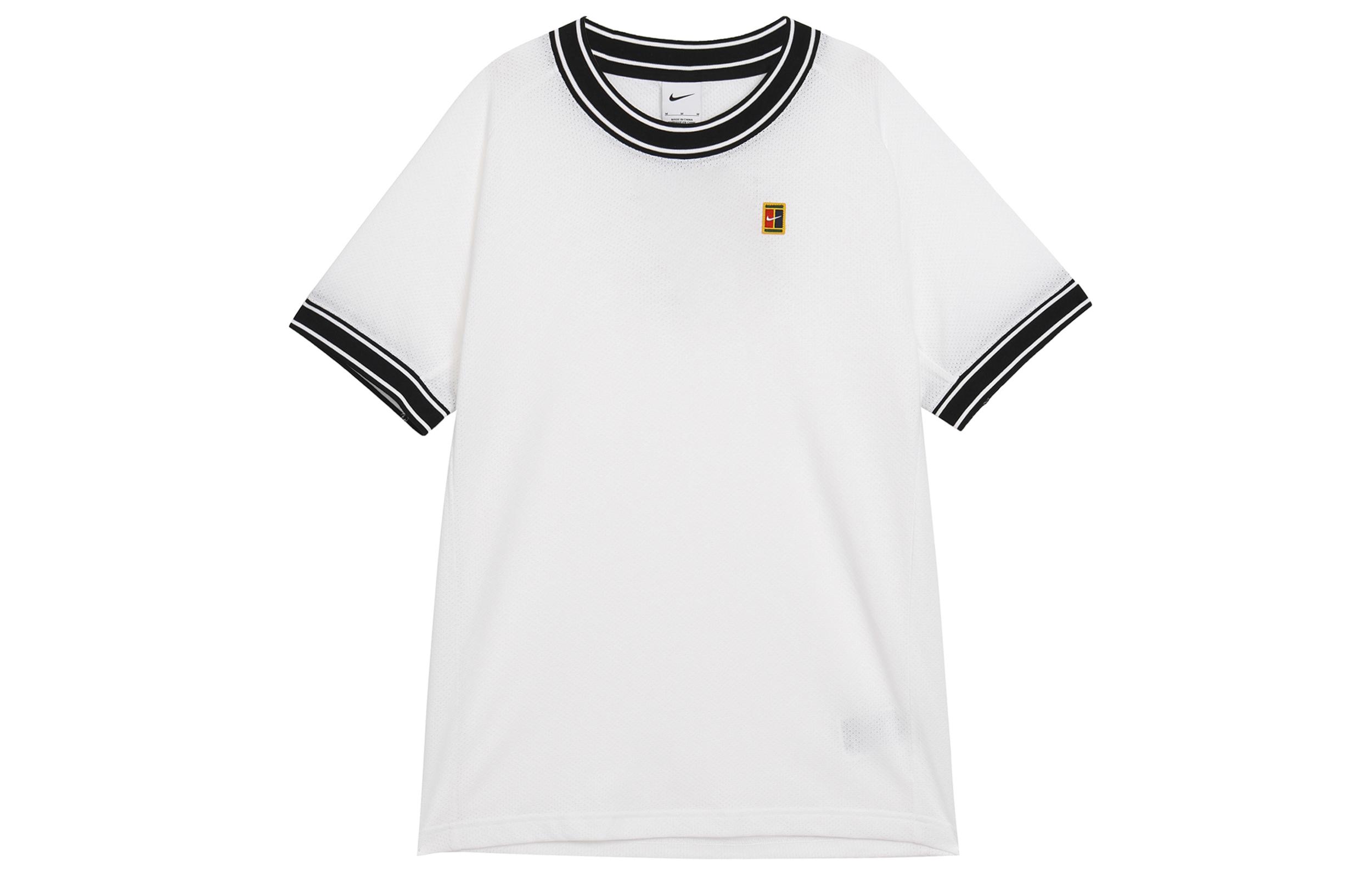 

Nike Court Heritage Men s Short-Sleeve Tennis Top FN0319-101 XL