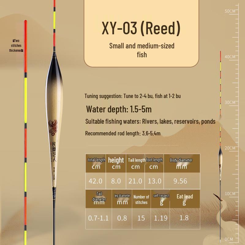 High-Sensitivity Reed Fishing Float