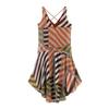 European and American Style, New Women's Clothing, Foreign Style, Fashionable, Casual Classic, Patchwork Printed Dress