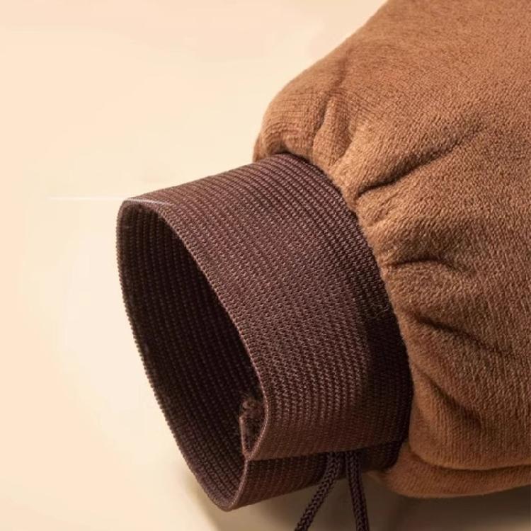 Practical Flocking Hand Cover Cosmetic Application Tool Reusable Design Glove For Daily Makeup Apply and Home Polish Use
