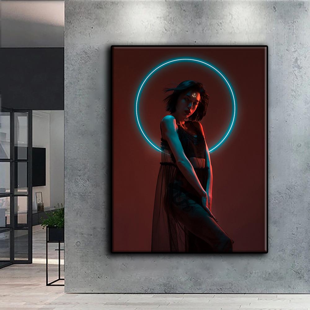 Cross Stitch Kit DIY Diamond Embroidery Cyberpunk Sexy Art Diamond Painting Home Decor