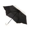 Francfranc Piping Folding White Rain or Two-Color Umbrella, 47cm, (For Shine)