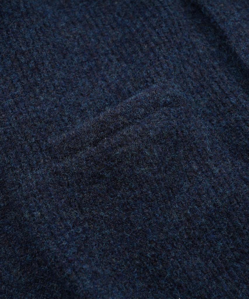 Frizmworks Brushed Wool Round Cardigan _ Indigo