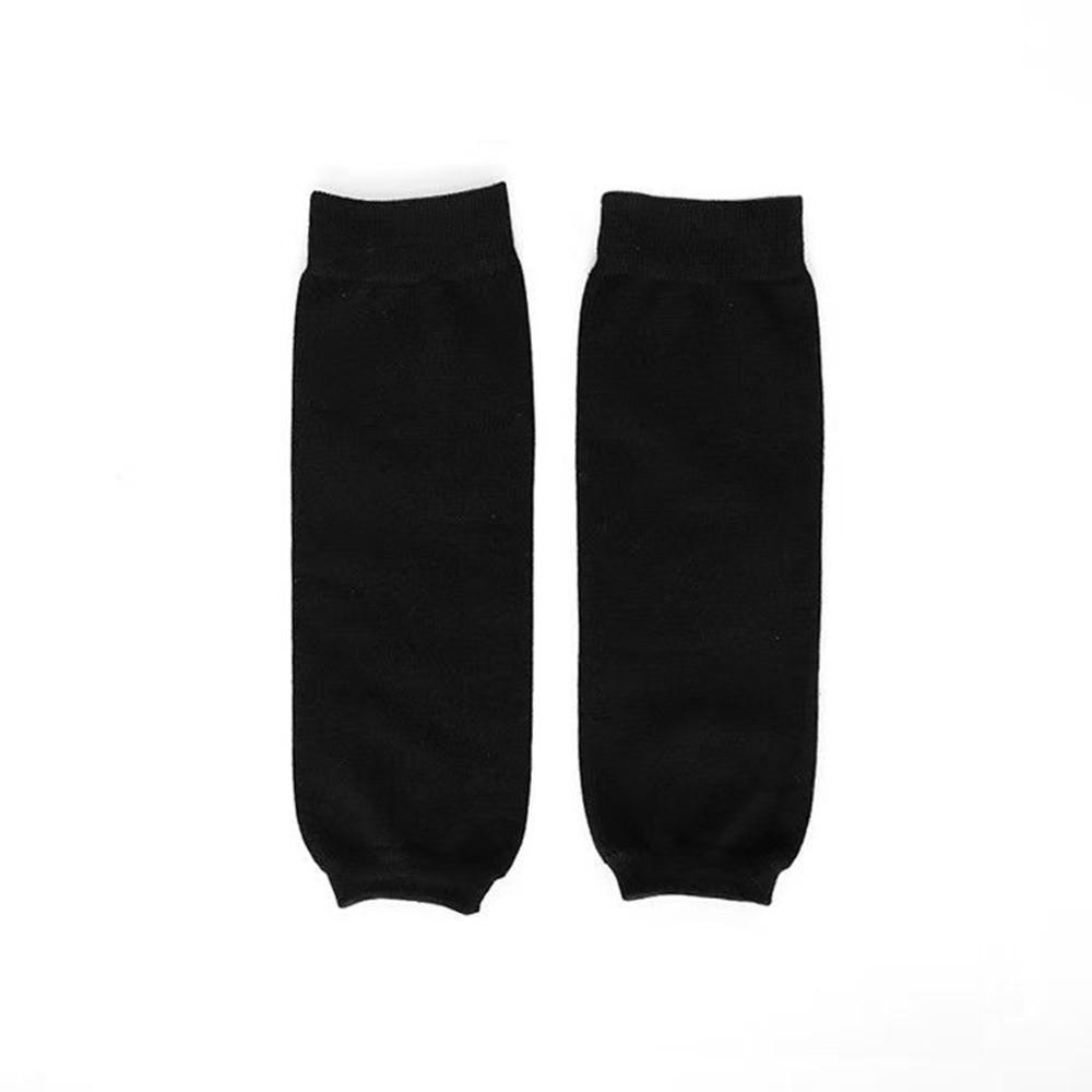 Damen Beinwärmer im koreanischen Stil mit Farbblöcken: Weiche Baumwoll-Polyester-Wadenstrümpfe & Knieschoner für Kälteschutz