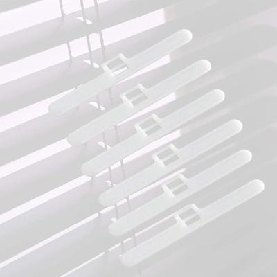 Vertikale Jalousie-Clips, 20 Stück, obere Aufhänger, einfache Installation, Vorhangzubehör für Zuhause, Schlafzimmer, Büro, Vorhänge