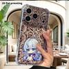 Phone Case: 2D Flat Design, Suitable for iPhone 18 17 16 15 14 13 Pro, Transparent with Corner Protection, Robin, Christmas and Halloween Gift