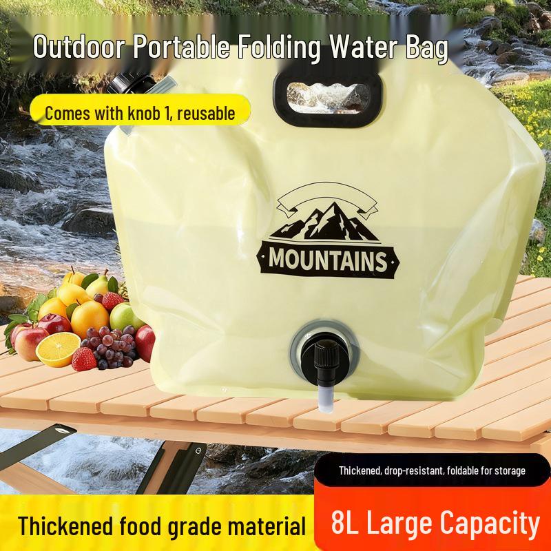 Large Capacity Portable Outdoor Water Storage Bag for Camping and Festivals