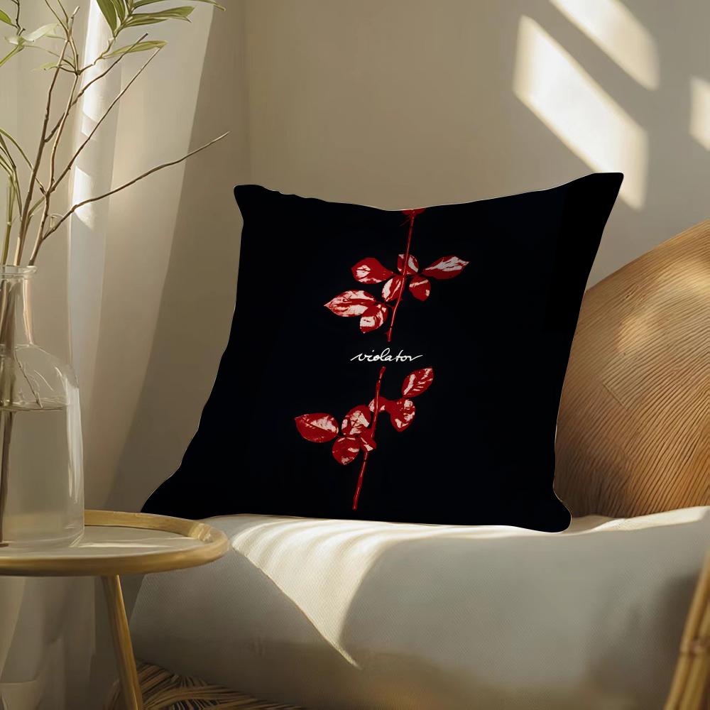 Bandd-Depechem-Modemementomori Pillow Case Pillowcase, Double-Sided Printed, Sofa Cushion, Bedroom Headboard