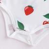 Baby Romper Summer Newborn Clothing Fruit Printed Short Flying Sleeve Romper