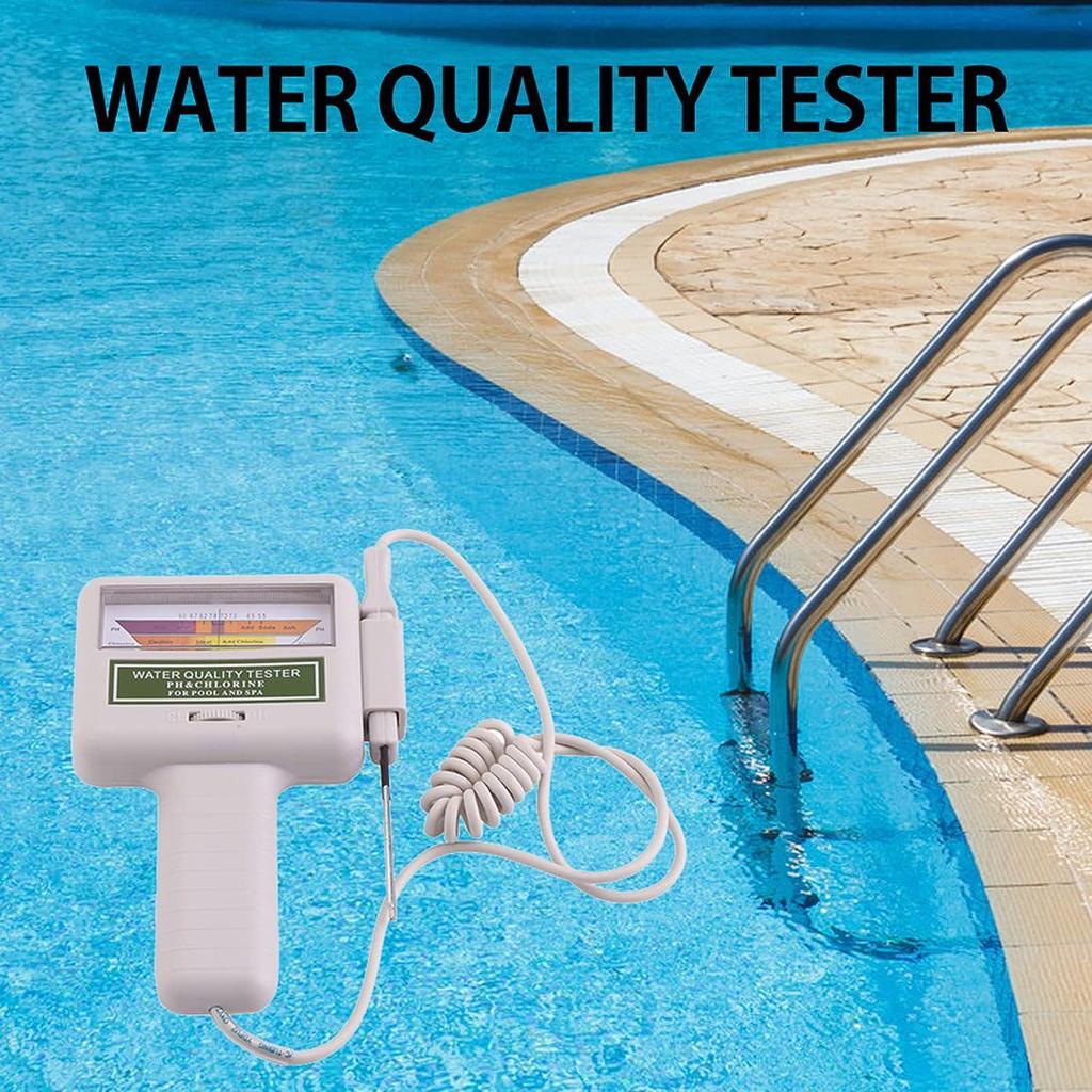 PC-101 Portable Chlorine and pH Water Quality Tester for Home, Pool, and Spa