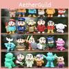 Charming Mini Anime Shin Figure Adorable Cartoon Boy Collectible Desk Decor