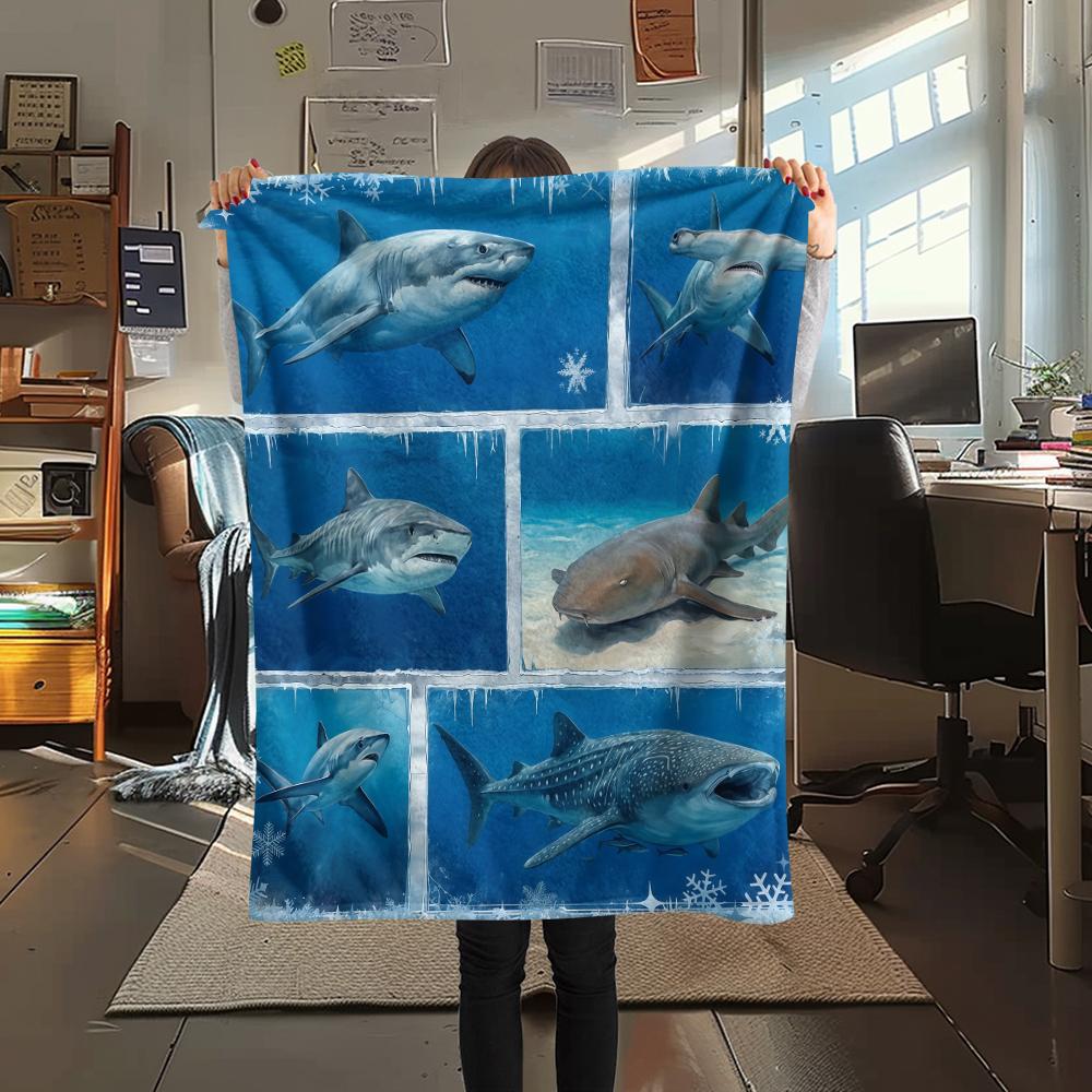 Animal Pattern Frame Print Flannel Blanket High quality Comfortable for All Seasons Home Decor Warmth and Comfort Perfect for Christmas Gifts