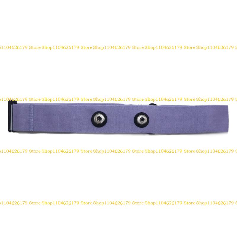 1pc Elastic Heart Rate Sensor Strap Silicone Chest Strap Adjustable Length Silicone Texture Perfect for Exercise Equipment