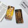 MH67 Gustav Klimt Case for Motorola E7 G6 G7 G8 G9 Plus Power Play G10 G20 G04 E30 E40 E22 E20 E13 E15 G22 G23 G05 G75 G35 G55