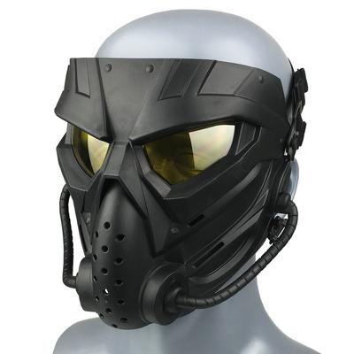 Maska do gry na kostium Airsoft Halloween CS Cosplay Pełna maska ochronna na twarz Taktyczna oddychająca czaszka Regulowany pasek
