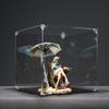 YFYUNDUDU Hachibanya Figure Case Acrylic Figure Storage Magnetic UV Protection Toy Storage Box High Transparency Storage Box Assembled Stain Resistant
