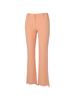 WIDEANGLE Co Side Slit Bootcut Pants L_Light Orange