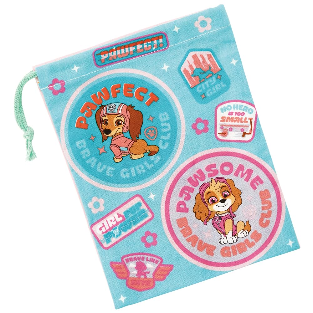 Skater Lunch Box Cup Bag Made In Japan Kids Paw Patrol GIRL PUP Girl KB63 Children's