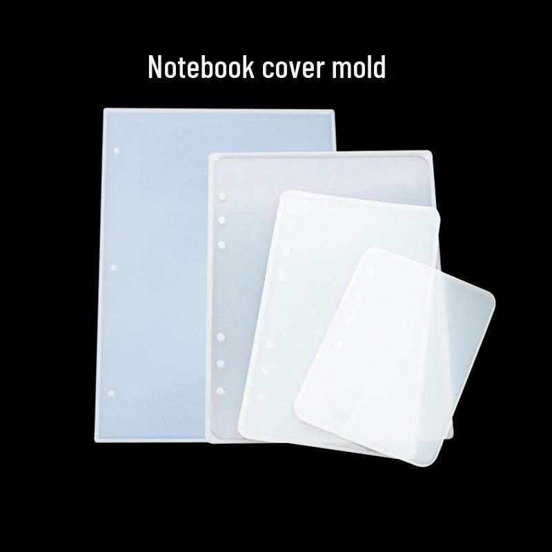 DIY Silicone Epoxy Resin Notebook Mold Set: A4, A5, A6, A7 High Mirror Finish.