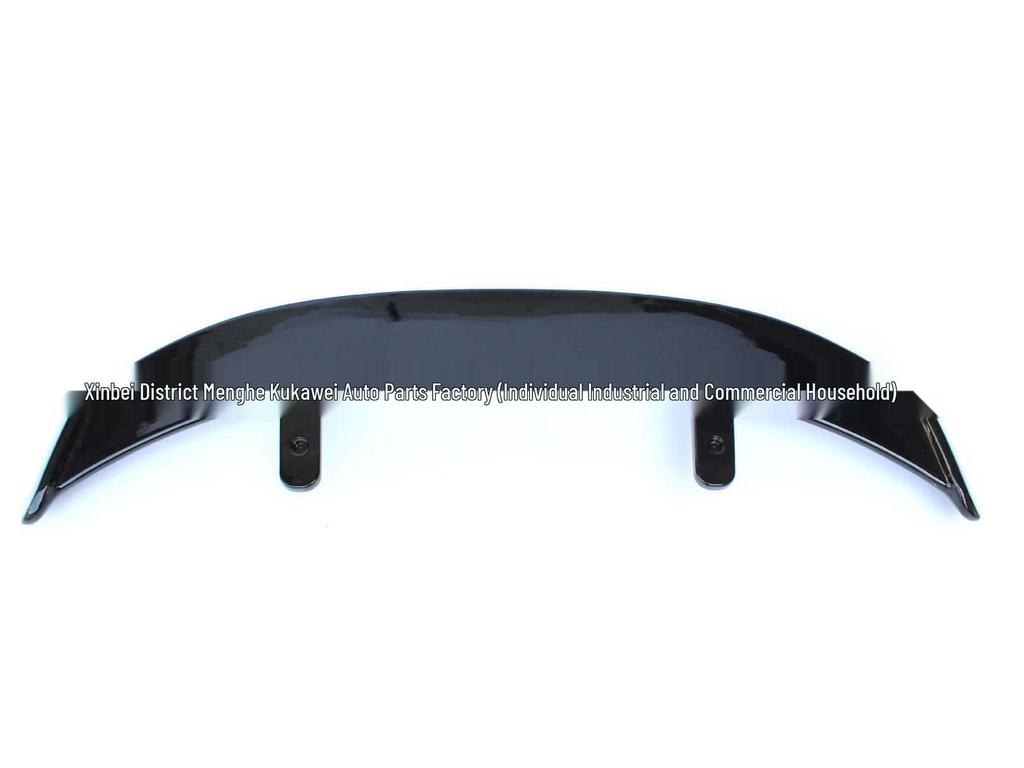 Universal No-Drill Sporty Roof Wing: Large Car Spoiler for Hatchbacks & SUVs