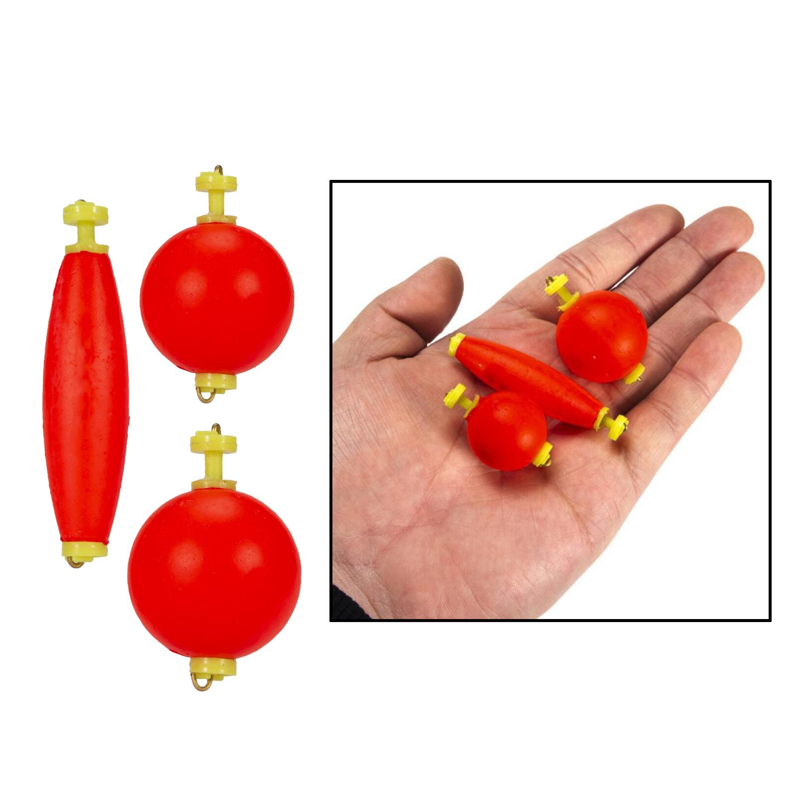 Пенопластовые рыболовные поплавки / поплавки, индикатор поклёвки мелкой рыбы подо льдом. 45x33mm