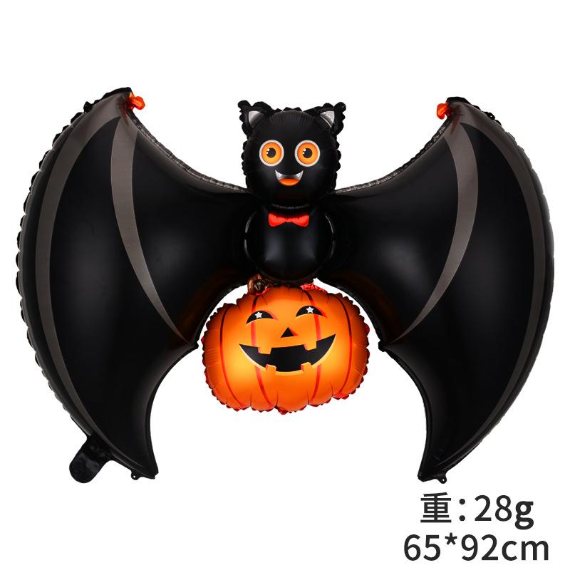 Halloween Party Aluminum Film Balloon Happy Halloween Happyhalloween Atmosphere Arrangement Alien