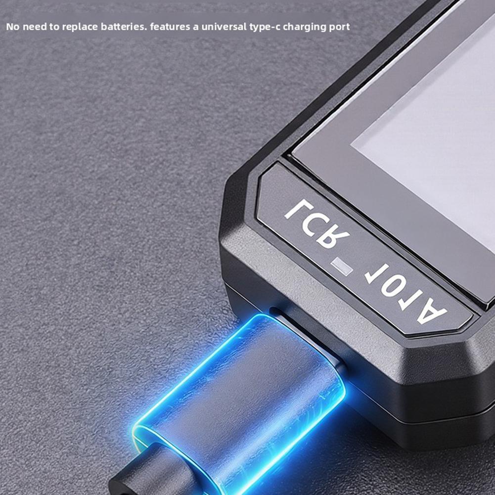 Digital LCR Bridge Tester Tweezers With 1.14-Inch Color Display Automatic Measurement For Resistance Capacitance Portable Type-C