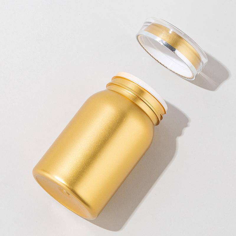 Sticlă Container Ambalaj Tablete Packer Pastile Borcane Plastic Sticle Capsule Cu Capac Pentru Pastile 100/120/150/225ML