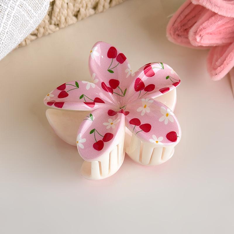 Pinze per Capelli a Fiore Estate Spiaggia Donne Viaggio Fermagli per Capelli Bohemien Forcine Ragazza Femminile Moda Accessori per Capelli Barrettes Copricapo