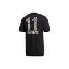 Adidas Lil Stripe Number Print Short Sleeve T-Shirt Men Tops Black GE4686